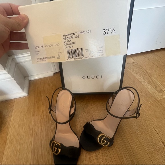 Gucci Black Marmont 105 Heel - Picture 11 of 11